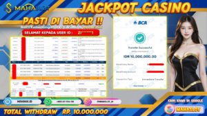 MAHASLOT JACKPOT LIVE CASINO SWEET BONANZA CANDY LAND Rp. 10.000.000,- LUNAS